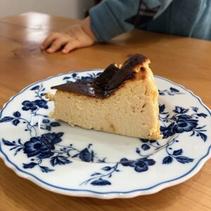 米粉でつくる★バスク風チーズケーキ